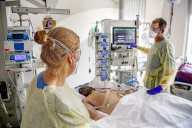 NEWS - Coronavirus:  Intensivstation des Albert-Schweitzer-Krankenhauses in Dordrecht