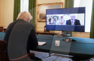 Boris Johnson Thanks Staff at Foxholes Care Home
