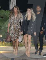 Caitlyn Jenner Fierce In Animal Print For Dinner Date With Daughter Kylie And Harry Hudson
