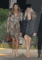 Caitlyn Jenner Fierce In Animal Print For Dinner Date With Daughter Kylie And Harry Hudson