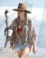 Alessandra Ambrosio And A Sexy Gal Pal Hit The Beach For A Game Of Paddle Ball