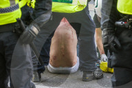 Black Lives Matter in Trafalgar square, and being harrassed by EDL supporters.