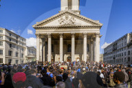 Black Lives Matter in Trafalgar square, and being harrassed by EDL supporters.