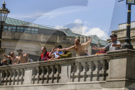 Black Lives Matter in Trafalgar square, and being harrassed by EDL supporters.