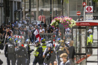 Black Lives Matter in Trafalgar square, and being harrassed by EDL supporters.