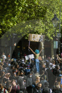 Black Lives Matter in Trafalgar square, and being harrassed by EDL supporters.