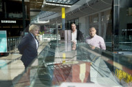 Boris Johnson visits Westfield Stratford City
