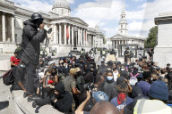 Protests in central London