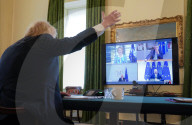 Boris Johnson EU Presidents Meeting
