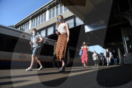 Face coverings now mandatory on public transport in London.
