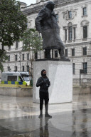 Winston Churchill statue