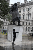 Winston Churchill statue