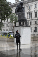 Winston Churchill statue