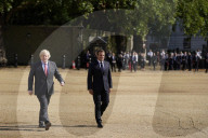 Boris Johnson and President Macron Resistance anniversary