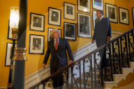 Boris Johnson and President Macron Resistance Anniversary