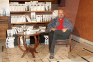 Carlos Ruiz Zafon Promoting his Book 'El Juego Del Angel', Barcelona, Spain - 16 Apr 2008