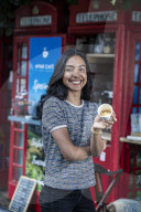 Loreinis Mejia, owner of Amar Café London.