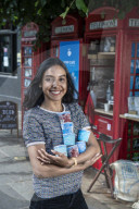 Loreinis Mejia, owner of Amar Café London.