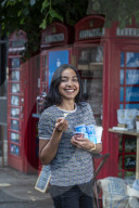 Loreinis Mejia, owner of Amar Café London.