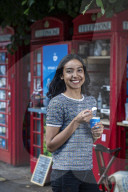 Loreinis Mejia, owner of Amar Café London.