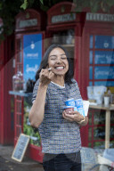 Loreinis Mejia, owner of Amar Café London.