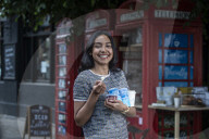 Loreinis Mejia, owner of Amar Café London.