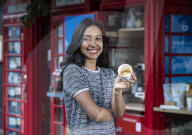 Loreinis Mejia, owner of Amar Café London.