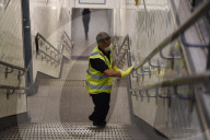 Station cleaning
