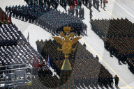 NEWS - Russlands Präsident Putin an der Militärparade in Moskau