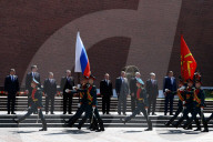 NEWS - Russlands Präsident Putin an der Militärparade in Moskau