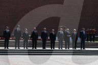 NEWS - Russlands Präsident Putin an der Militärparade in Moskau