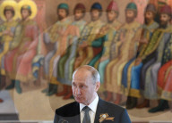 NEWS - Russlands Präsident Putin an der Militärparade in Moskau