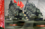 NEWS - Russlands Präsident Putin an der Militärparade in Moskau