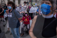 NEWS -  Senioren bei einer BLM-Demo in New York