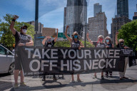 NEWS -  Senioren bei einer BLM-Demo in New York