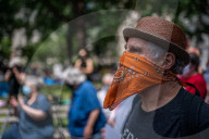NEWS -  Senioren bei einer BLM-Demo in New York