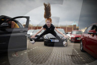 Drive-in bingo for NHS staff and key workers. The photographer Christopher Thomond spends an evening with visitors to the first Bingo Bedlam, a physically distanced drive-in bingo and singalong music session for NHS employees and other key workers, held d