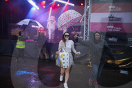 Drive-in bingo for NHS staff and key workers. The photographer Christopher Thomond spends an evening with visitors to the first Bingo Bedlam, a physically distanced drive-in bingo and singalong music session for NHS employees and other key workers, held d