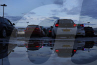Drive-in bingo for NHS staff and key workers. The photographer Christopher Thomond spends an evening with visitors to the first Bingo Bedlam, a physically distanced drive-in bingo and singalong music session for NHS employees and other key workers, held d