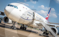 Boris Johnson’s RAF Voyager plane takes to the skies for first time after contraversial £900,000 paint job.