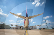Boris Johnson’s RAF Voyager plane takes to the skies for first time after contraversial £900,000 paint job.