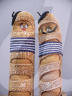 Patisserie Bakery made entirely from Knitted food