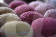 Patisserie Bakery made entirely from Knitted food