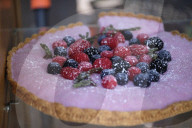Patisserie Bakery made entirely from Knitted food