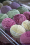 Patisserie Bakery made entirely from Knitted food