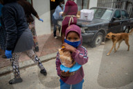 Hungry Little Mouths: Mama Cindy's Soup Kitchen feeding the children of Hout Bay, Cape Town, South Africa.