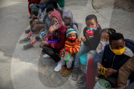 Hungry Little Mouths: Mama Cindy's Soup Kitchen feeding the children of Hout Bay, Cape Town, South Africa.