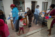 Hungry Little Mouths: Mama Cindy's Soup Kitchen feeding the children of Hout Bay, Cape Town, South Africa.