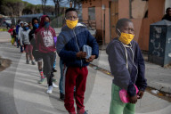 Hungry Little Mouths: Mama Cindy's Soup Kitchen feeding the children of Hout Bay, Cape Town, South Africa.