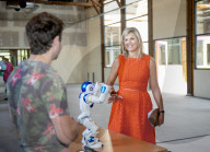 ROYALS -  Königin Maxima besucht TechnoHUB in Woerden
